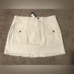 Banana Republic denim mini skirt XL